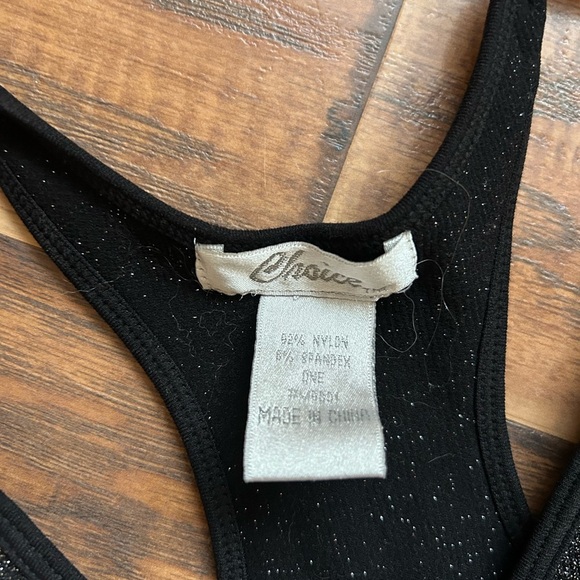 Choice Sparkly Racerback Tank - Picture 2 of 4